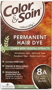 3 Chenes Color & Soin Vopsea de păr, 8A Culoare blond cenușiu