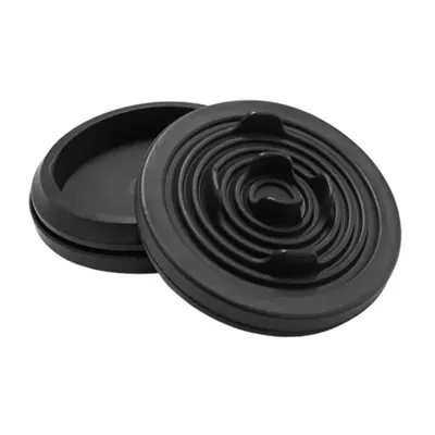 Capac vizitare T-RGDM60 RAL 9005 black Singlegate UL94V-0