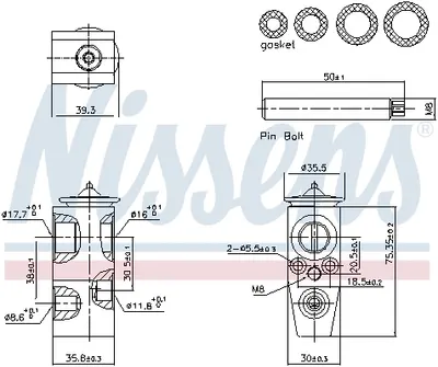 Supapa Expansiune Clima Potrivit Ford C-Max Ii, Focus Iii, Grand C-Max, Kuga Ii, Tourneo Connect V408 Nadwozie Wielko, Tourneo Custom V362, Transit Connect 1.0-Electric 04.10