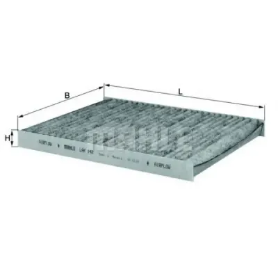 Filtru, aer habitaclu MAHLE ORIGINAL LAK 142
