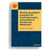 Efectele deschiderii procedurii de insolventa asupra contractelor in derulare ale debitorului