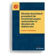 Efectele deschiderii procedurii de insolventa asupra contractelor in derulare ale debitorului