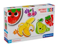 Puzzle bebe Clementoni 4 in 1 - Fructe si legume