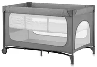 Pătuț pentru bebeluși 2 în 1 Lionelo - Jasmin Easy Fold, Grey Stone