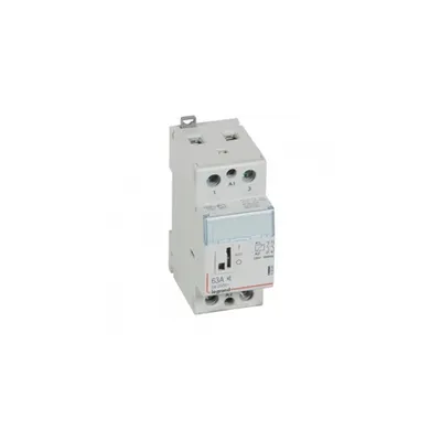 Contactor tip CX³ - cu 230 V~ coll and handle - 2P 250 V~ - 63 A - silent