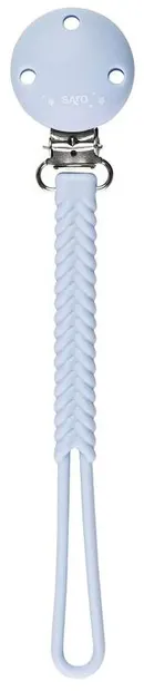 Clemă pentru suzetă Saro - Braid, Blue