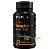 Fier Bisglicinat + Vitamina C 60cps