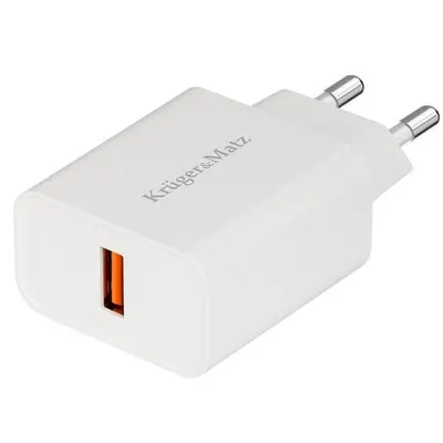 Incarcator Retea Quick Charge 3.0 18W KRUGER&MATZ KM0851 (alimentator 5v)