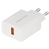 Incarcator Retea Quick Charge 3.0 18W KRUGER&MATZ KM0851 (alimentator 5v)