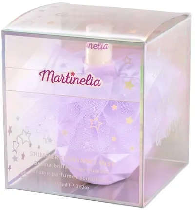 Apă de toaletă pentru copii cu strălucire Martinelia - Lila, 100 ml