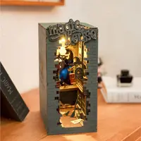 Book Nook. Puzzle 3D - Cotor de Carte DIY - Casa Magica