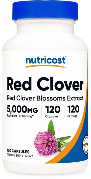 Red Clover, 200 mg, 120 capsule , Nutricost