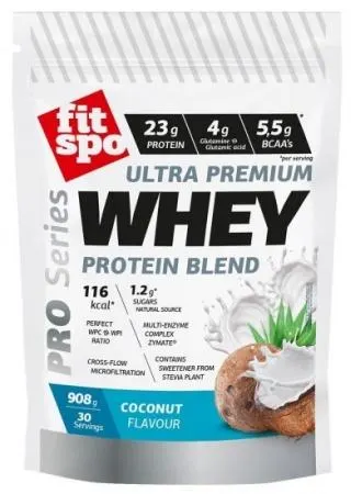 Pro Series Proteine din zer, cocos, 908 g, FitSpo