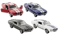 Jucărie pentru copii Goki - Cărucior de metal, Shelby GT-500, asortiment