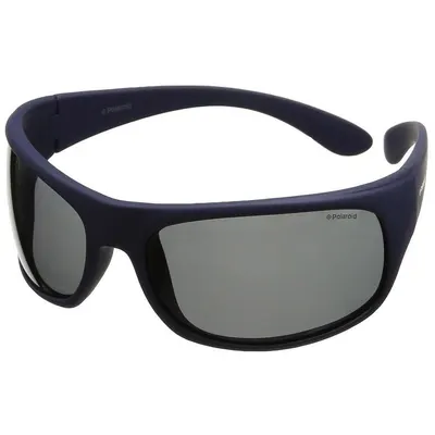 Ochelari de soare unisex Polaroid P7886F SZA Blue Matt Polarizati