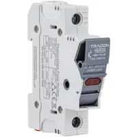 Separatoare modulare pentru sigurante fuzibile cilindrice 32A, 10x38mm, Un=400V/690V, 1P, LED