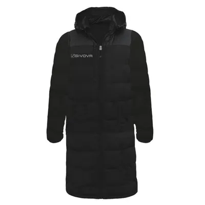 Geaca lunga Givova Bench, Negru, 2XL