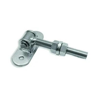 Balama reglabila pentru porti, M18, tija reglabila, latime 14 cm, otel