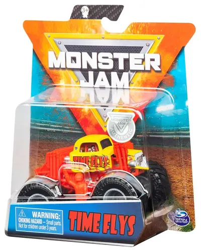 Jucarie metalica Spin Master Monster Jam - Buggy, cu figurina, sortiment