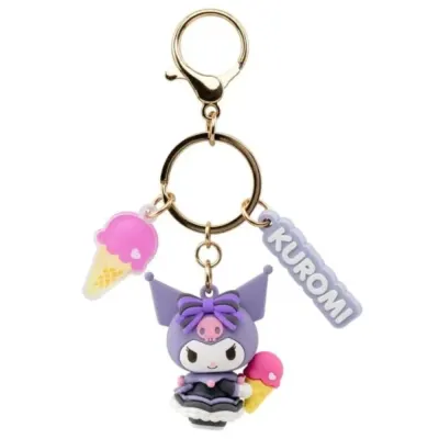 Breloc cu Pandantiv Yume Hello Kitty and Friends Tea Party Series - Kuromi