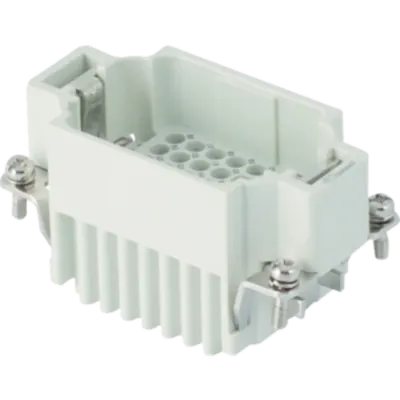 Contector industrial Tata - 57X27 - 42P + E 10A 250V / 4kV / 3 - CRIMP CONNECTION - GRI
