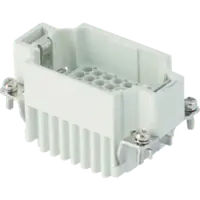 Contector industrial Tata - 57X27 - 42P + E 10A 250V / 4kV / 3 - CRIMP CONNECTION - GRI