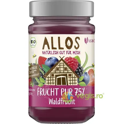Dulceata de Fructe de Padure cu Sirop de Agave Ecologica/Bio 250g