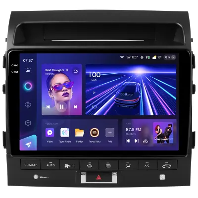 Navigatie Auto Teyes CC3 2K Toyota Land Cruiser 11 J200 2007-2015 4+32GB 10.36" QLED Octa-core 2Ghz, Android 4G Bluetooth 5.1 DSP