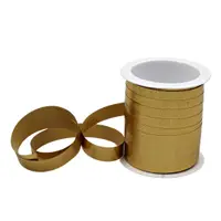 Minirolă rafie auriu metalizat 10m x 10mm