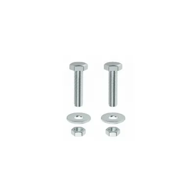 Șurub metric cap hexagonal M8x40 (saibă+piulită)- 10 bucati 10 buc