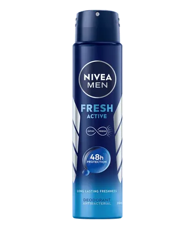 Deodorant spray pentru barbati Fresh Active, 250ml, Nivea