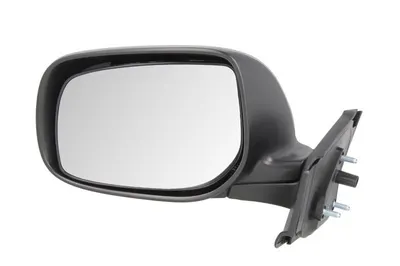 Oglinda stanga potrivit TOYOTA YARIS 2005-2010 - manuala crom, grunduita