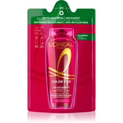L’Oréal Paris Elseve Color-Vive șampon pentru păr vopsit Refill 250 ml