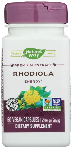 Rhodiola, 250 mg, 60 capsule, Nature's Way