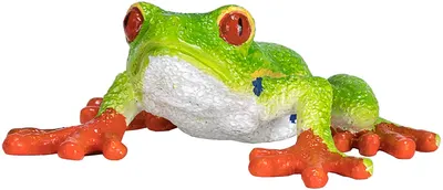 Figurina Mojo Wildlife - Broasca de copac, cu ochii rosi