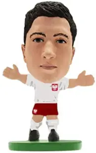 Figurină Creative Toys Sports: Soccerstarz - Poland Robert Lewandowski Home Kit, 5 cm
