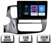 Navigatie Mitsubishi Outlander (2013-2020), Android, P-Quadcore 1GB RAM + 16GB ROM, 10.1 Inch - AD-BGP10001+AD-BGRKIT268