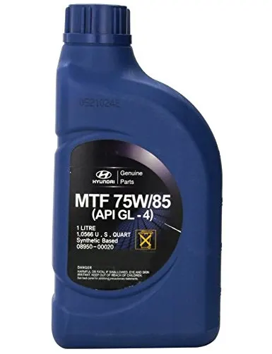 Ulei transmisie manuala si diferential HYUNDAI MTF API GL-4 08950-00020 75W85, volum 1 litru, sintetic 1L