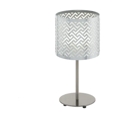 Lampa de masa LEAMINGTON 1 satin nickel, chrome 220-240V,50/60Hz