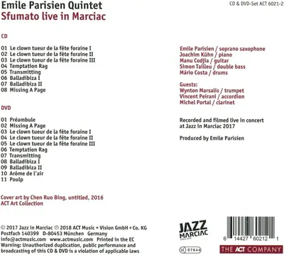 Sfumato Live in Marciac (CD+DVD)