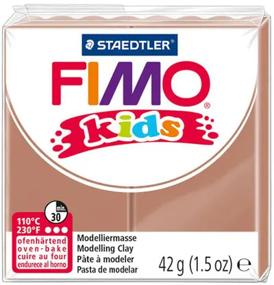 Lut polimeric Staedtler Fimo Kids - Maro deschis