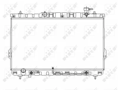 Radiator motor potrivit HYUNDAI SANTA FE I 2.7