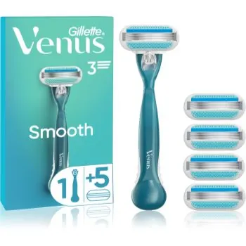 Gillette Venus Smooth Aparat de ras + rezervă lame