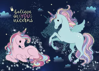 Pad de birou Derform - Unicorn, laminat
