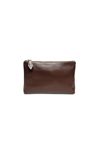 Portfard piele - St. Moritz maro - 23 x 3 x 15 cm