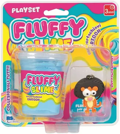 Breloc RS Toys - Fluffy Slime, Leu