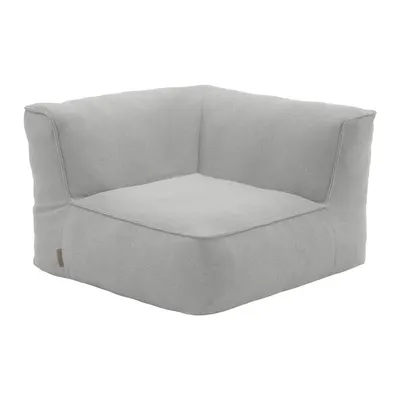 Modul de canapea de grădină gri deschis cu tapițerie din țesătură bouclé (cu colț variabil) Grow – Blomus