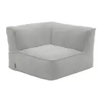 Modul de canapea de grădină gri deschis cu tapițerie din țesătură bouclé (cu colț variabil) Grow – Blomus