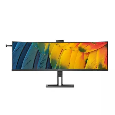 Monitor Consumer Philips 45B1U6900CH/00, 44.5", 5120 x 1440 pixeli, Black, 3 ani Garantie