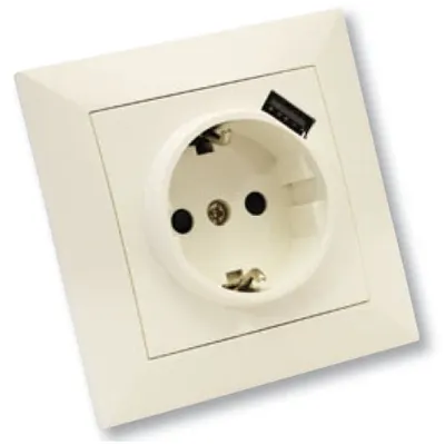 Priza schuko 230V cu priza USB 5V 2100ma